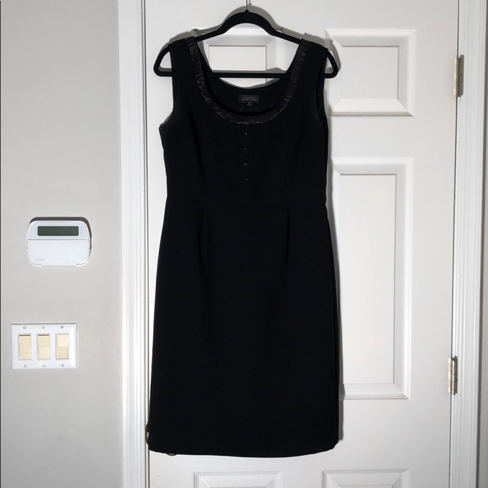 Tailored black dress